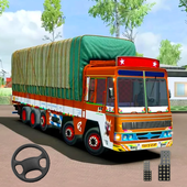 Indian Truck Modern Driver: Carg