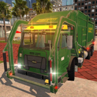 American Trash Truck Simulator(