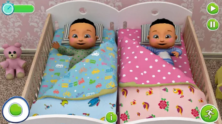 ˫̥Ӥķ(Twin Newborn Baby Care - Babysitter Daycare Game)Ϸ