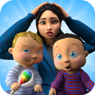 ģ˫̥ķϷ׿(Pregnant Mom and Twin babyCNew born baby Care Game)