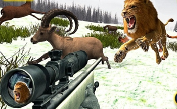 高画质猎杀动物的游戏