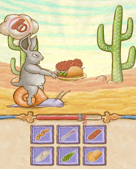 兔子和汉堡(汉堡制作游) 兔子和汉堡(汉堡制作游)