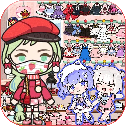 米动画小镇世界(冒险换装游戏)v1.0 最新版