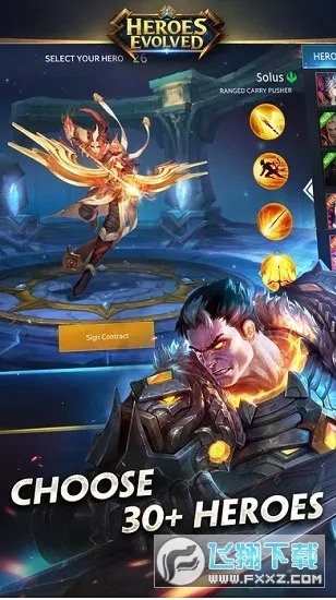 Heroes Evolved(Ӣ��֮�й��ʷ���Ϸ)v2.3.0.9 ���°�