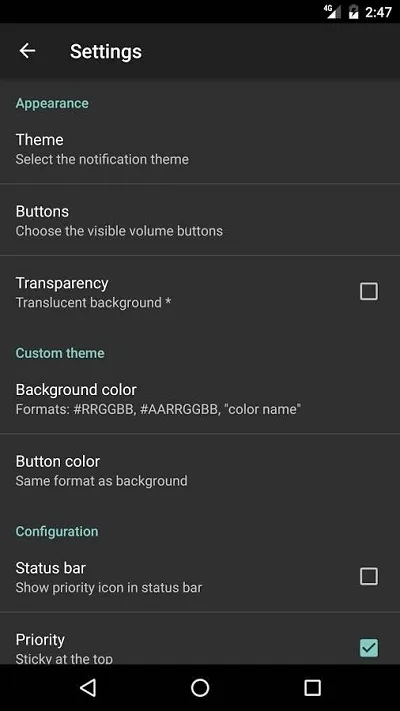Volume Notificationv0.4.2 ��Ѱ�
