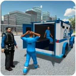 警察囚徒运输模拟(警察押送囚犯游戏)v1.0.1 手机
